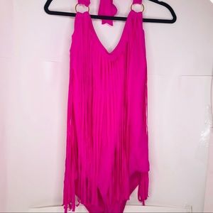 Women’s hot pink plus size bikini xxxl